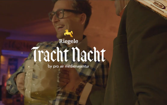 Riegele Trachtnacht - by pro air Medienagentur Augsburg